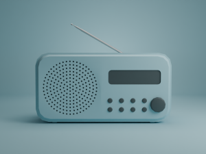 Radio 3D 模型