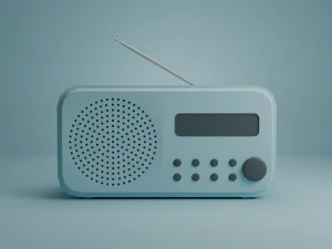 Radio 3D Model