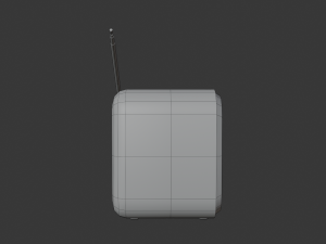 Radio 3D 模型