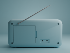 Radio 3D 模型