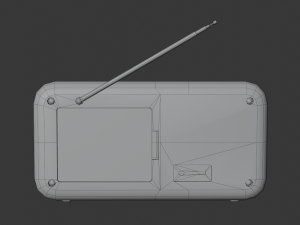 Radio 3D 模型