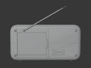 Radio 3D Model