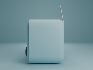 Radio 3D 模型