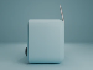 Radio 3D Model