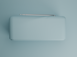 Radio 3D 模型