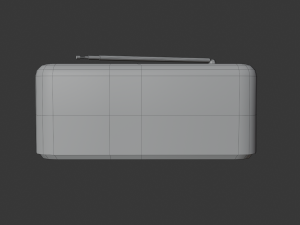 Radio 3D 模型