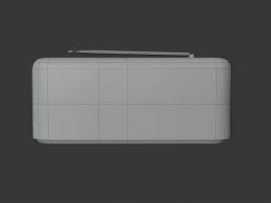 Radio 3D Model