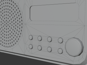 Radio 3D 模型