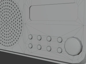 Radio 3D Model