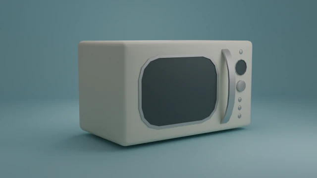 Mikrofalowy Model 3D .c4d .max .obj .3ds .fbx .stl .blend