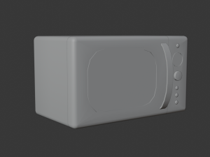 Microwave 3Dモデル