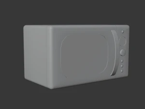 Mikrofalowy Model 3D