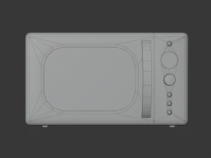 Mikrofalowy Model 3D