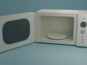 Mikrofalowy Model 3D