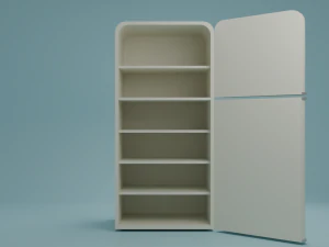 Fridge 3D Model