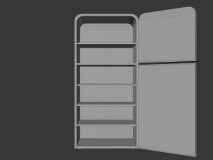 Fridge 3D Model