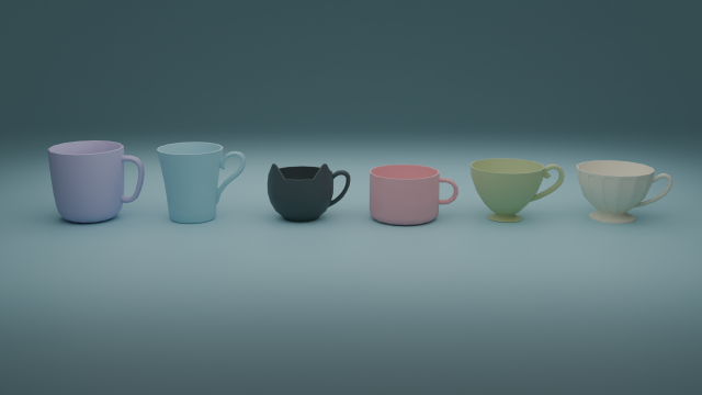 Cups Modelo 3D .c4d .max .obj .3ds .fbx .stl .blend 