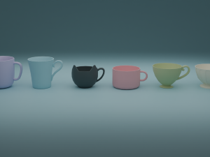 Cups 3Dモデル