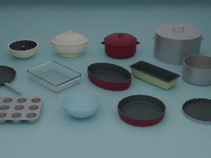 Dishes 3D Model