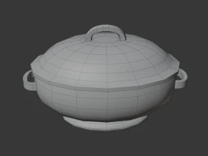 Dishes 3D Model