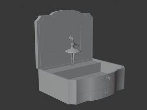 Music box 3Dモデル
