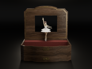 Music box 3Dモデル