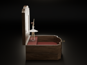 Music box 3Dモデル