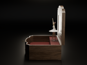 Music box 3Dモデル