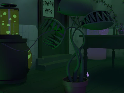 Abandoned laboratory 3D Model