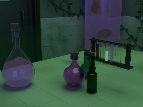 Abandoned laboratory 3D Model
