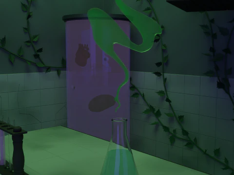 Abandoned laboratory 3D Model