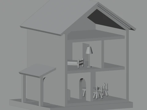 Dollhouse 3D Model