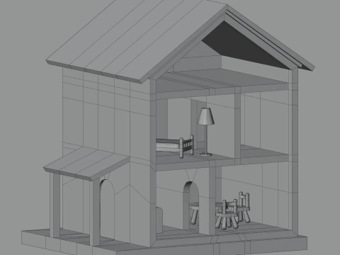 Dollhouse 3D Model