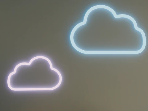 Attic bedroom 3D Model