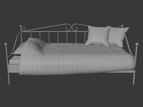Sofa bed 3D Model
