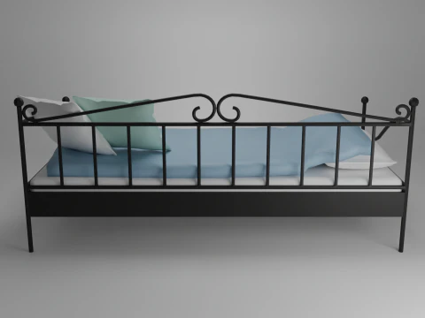 Sofa bed 3D Model