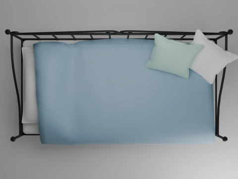 Sofa bed 3D Model