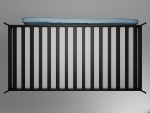Sofa bed 3D Model