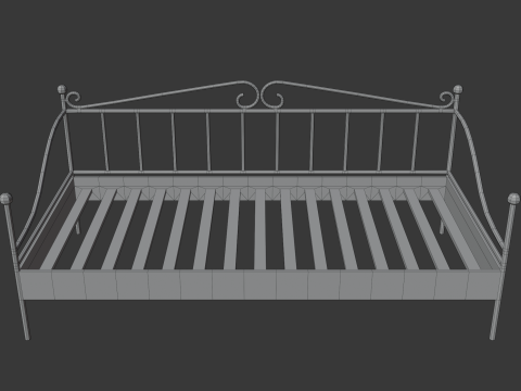 Sofa bed 3D Model