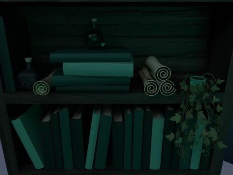 Wizard living-room 3D Model