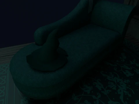 Wizard living-room 3D Model