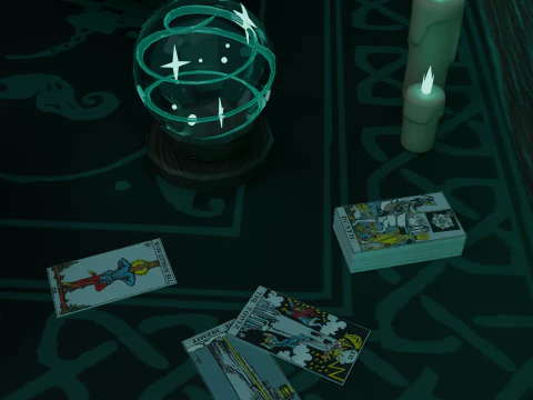 Wizard living-room 3D Model