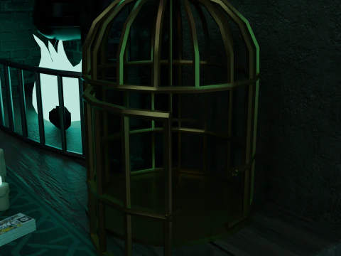 Wizard living-room 3D Model