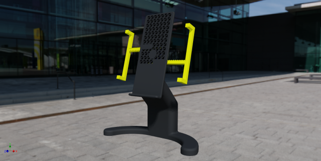 Phone Holder 3D मॉडल .c4d .max .obj .3ds .fbx .stl .blend 