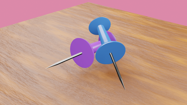 Pin Modelo 3D .c4d .max .obj .3ds .fbx .stl .blend 