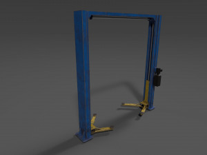 Car Lift Model 3D