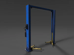 Winda samochodowa Model 3D