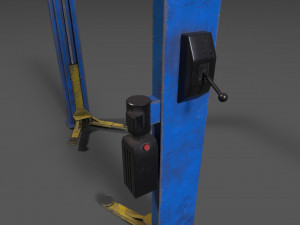 Car Lift Model 3D