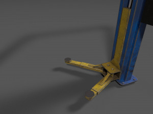 Car Lift Model 3D