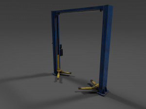 Car Lift Model 3D